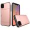 iPhone 11 Pro - Hybrid Skal Med Kortfack - Roséguld