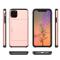 iPhone 11 Pro - Hybrid Skal Med Kortfack - Roséguld