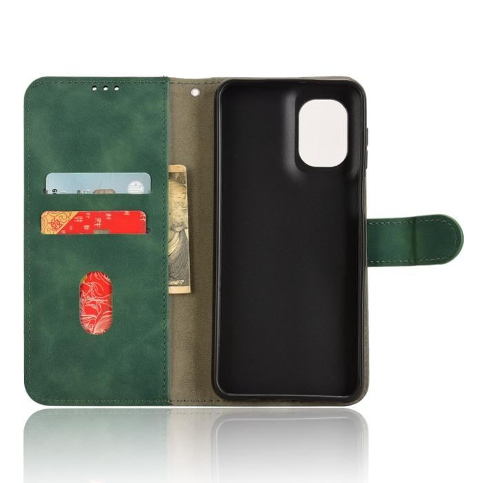 Bild 4, Motorola Moto G55 5G Fodral Läder Grön