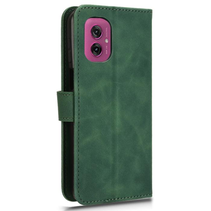 Bild 6, Motorola Moto G55 5G Fodral Läder Grön