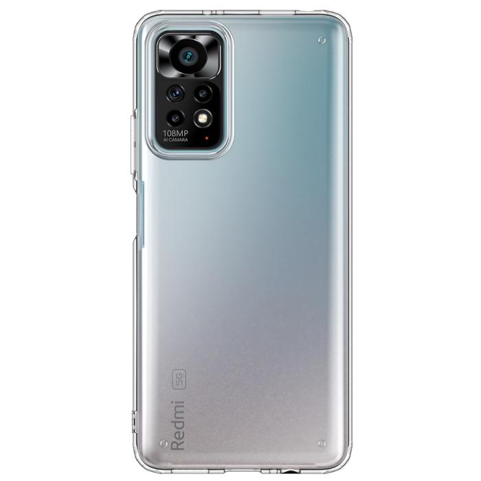 Bild 2, Xiaomi Redmi Note 11 4G Skal Armor Hybrid Matt Transparent