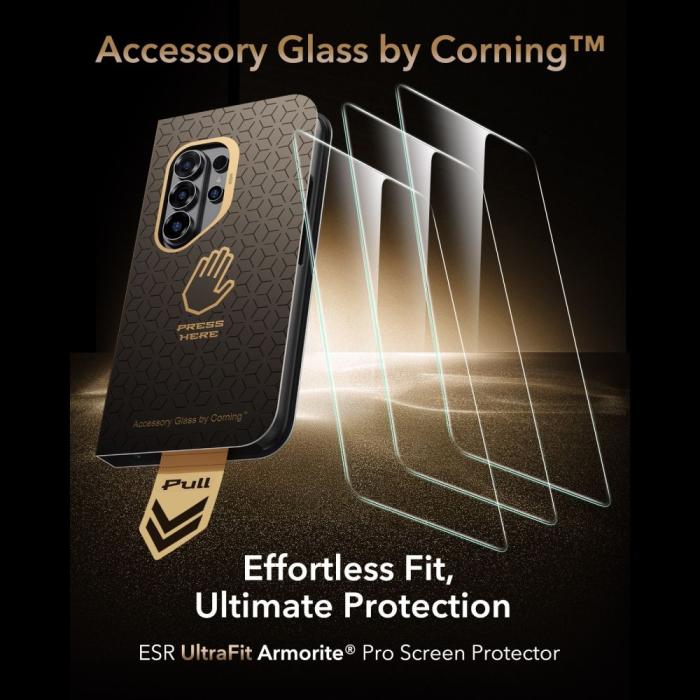 Bild 3, ESR Galaxy S26 Ultra Skärmskydd UltraFit Armorite Pro Härdat Glas
