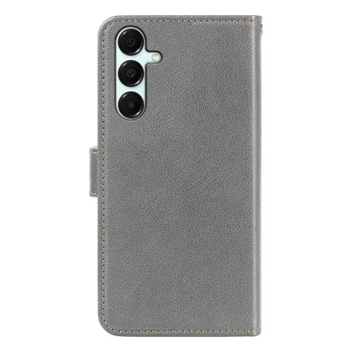 Bild 6, Samsung Galaxy A27 Plånboksfodral Läder Grå