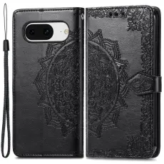 Google Pixel 8 Fodral Mandala Blossom Svart