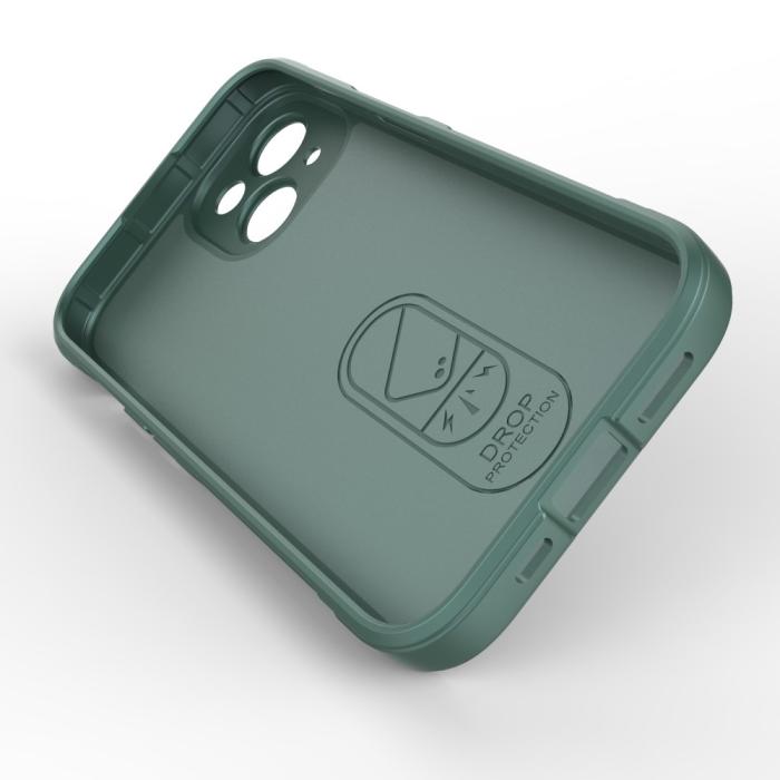 Bild 2, iPhone 15 Skal Magic Shield Grön