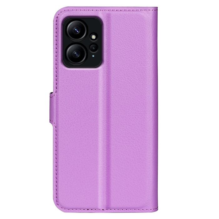 Bild 6, Xiaomi Redmi Note 12 4G Fodral Litchi Läder Lila