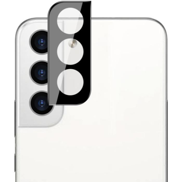 Bild 2, IMAK Samsung Galaxy S22 / S22 Plus Linsskydd Härdat Glas Svart