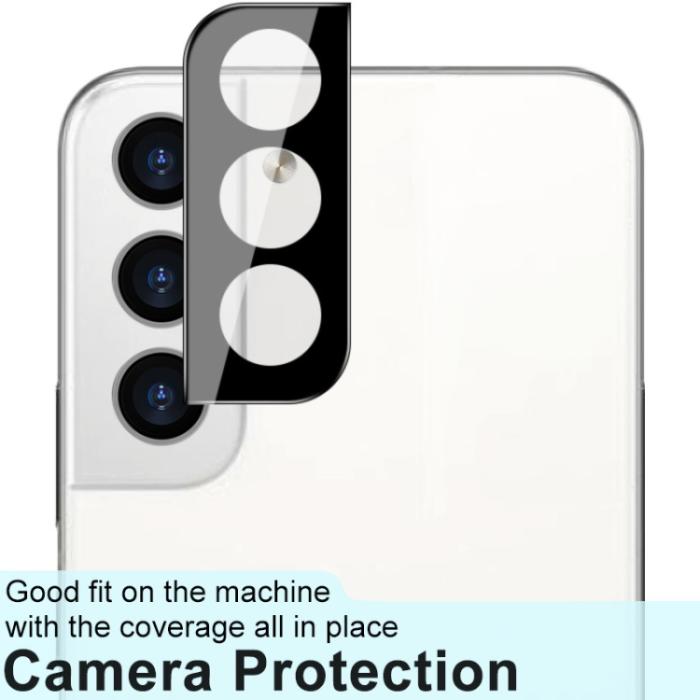 Bild 6, IMAK Samsung Galaxy S22 / S22 Plus Linsskydd Härdat Glas Svart