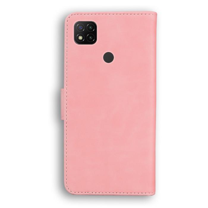 Bild 3, Xiaomi Redmi 9C Fodral Läder Ljus Rosa