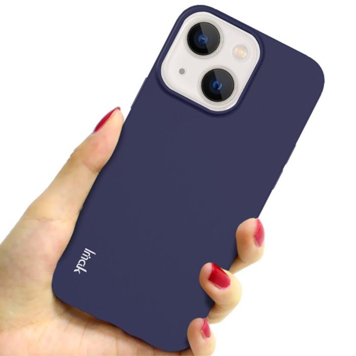 Bild 4, IMAK iPhone 13 Mini Skal Skin Touch TPU Blå