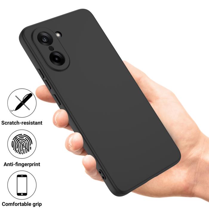 Bild 2, OnePlus Nord CE5 Skal Liquid Silikon Svart