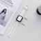 Apple Watch 41/40/38 mm Armband Silikon Vit