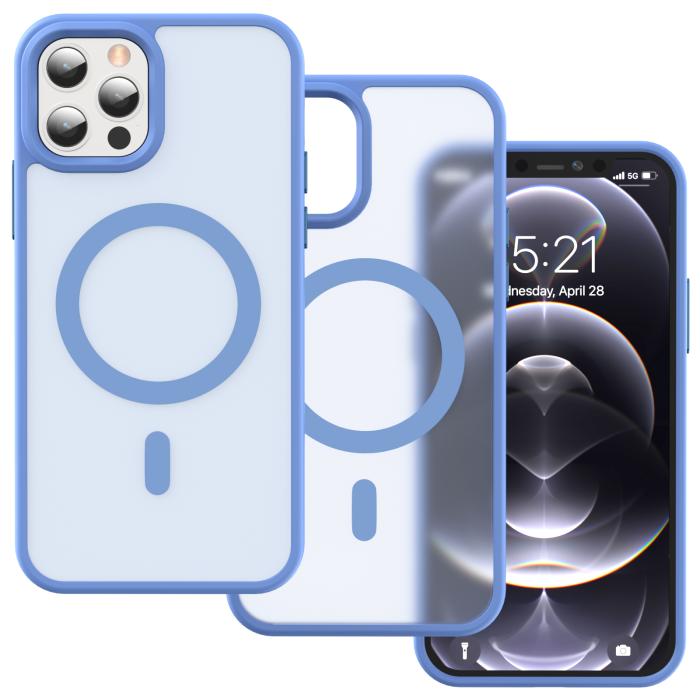 Bild 2, ColorPop iPhone 12 Pro Max Skal CH MagSafe Matt Ljus Lila