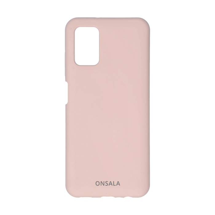 Bild 1, ONSALA Samsung Galaxy A03s Mobilskal Silikon Sand Rosa