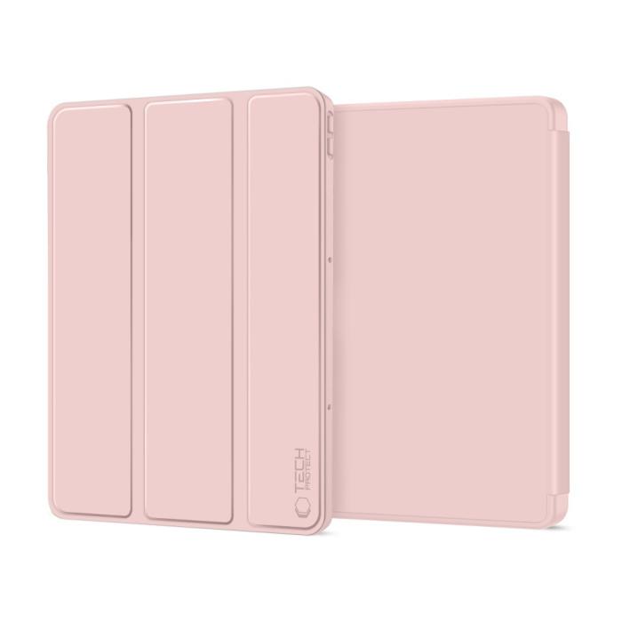 Bild 2, Tech-Protect Lenovo Idea Tab Plus Fodral SC Pennhållare Rosa