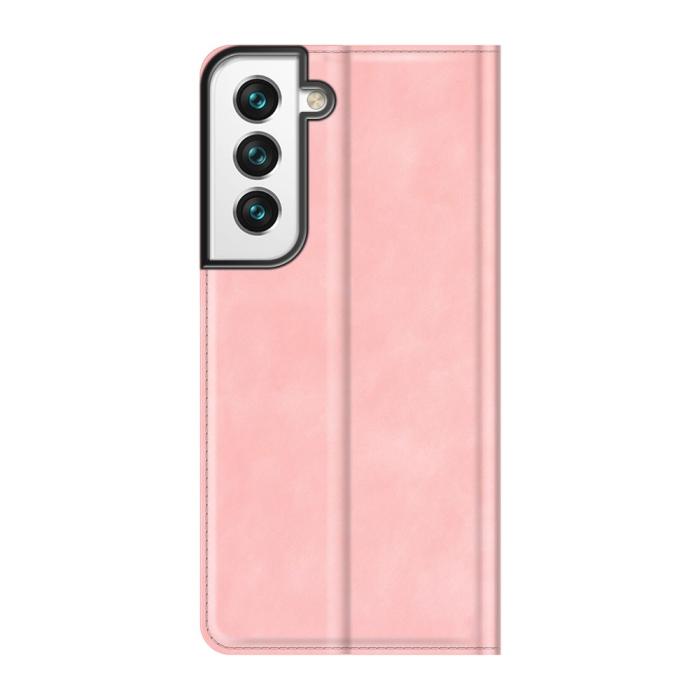 Bild 3, Samsung Galaxy S22 Plus Fodral Flip Silkeslent Ljus Rosa
