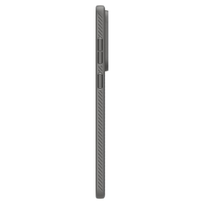 Bild 5, Spigen Galaxy S25 Edge Skal Liquid Air Marble Grey