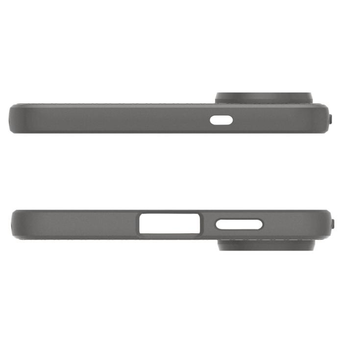 Bild 6, Spigen Galaxy S25 Edge Skal Liquid Air Marble Grey