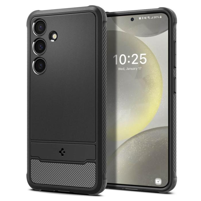 Bild 1, Spigen Galaxy S24 Skal Rugged Armor Matt Svart