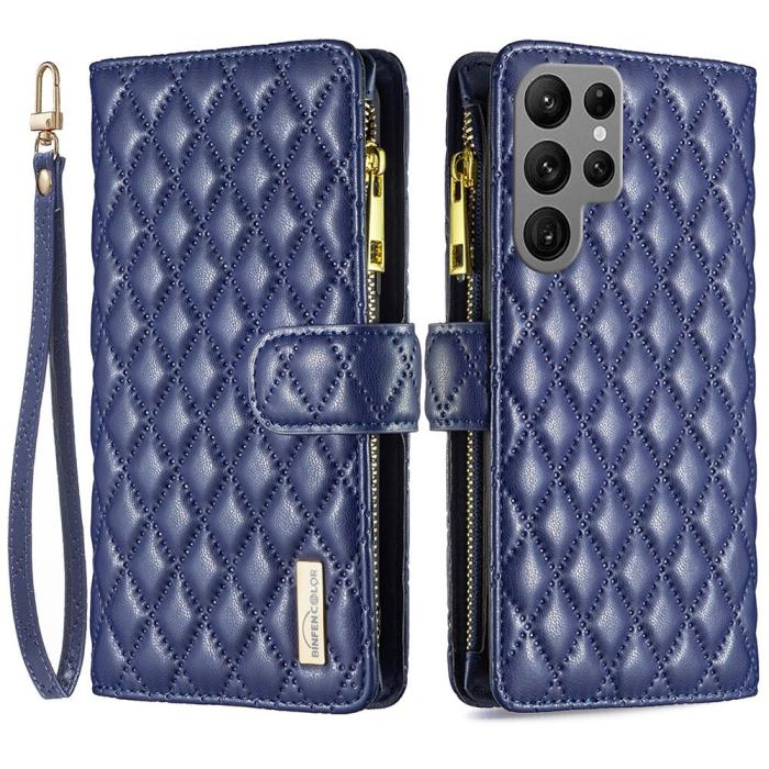 Bild 1, Samsung Galaxy S23 Ultra Fodral Diamond Multifunktionell Blå
