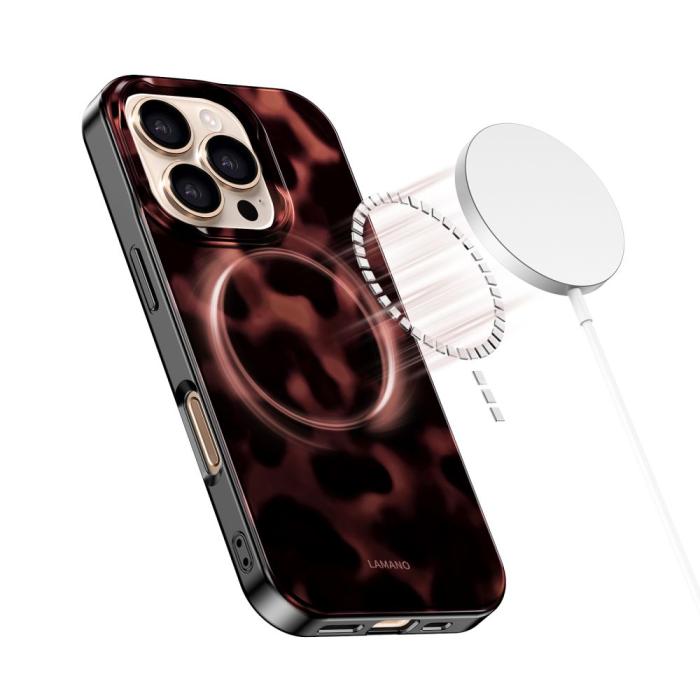 Bild 3, Tech-Protect iPhone 16 Pro Skal MagSafe Lamano Panther