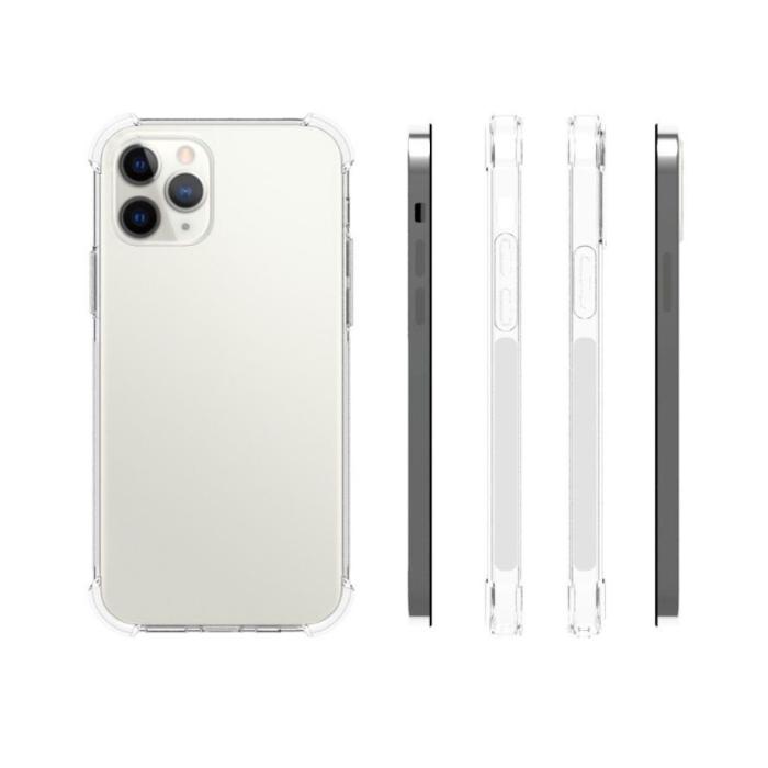 Bild 2, iPhone 12 / 12 Pro - Shockproof Transparent TPU