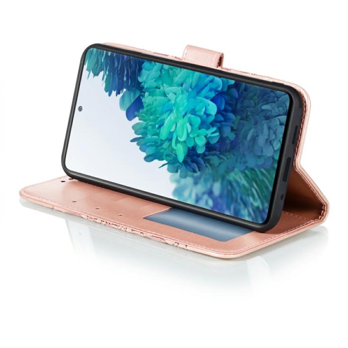 Bild 5, Samsung Galaxy S20 FE - Mandala Läder Fodral - Roséguld