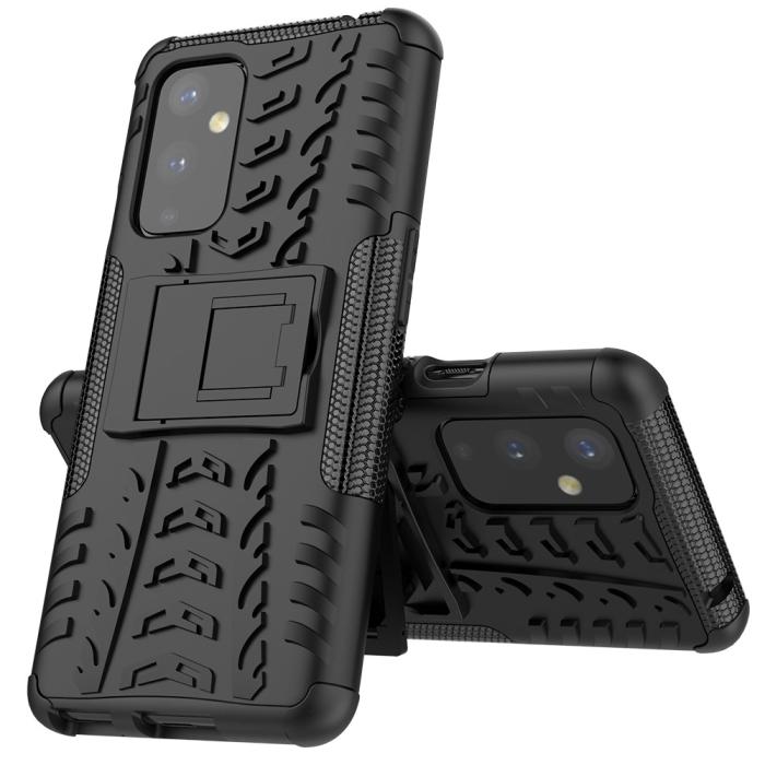 Bild 1, OnePlus 9 - Ultimata Stöttåliga Skalet med Stöd - Svart