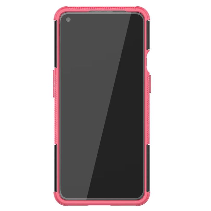 Bild 3, OnePlus 9 - Ultimata Stöttåliga Skalet med Stöd - Rosa