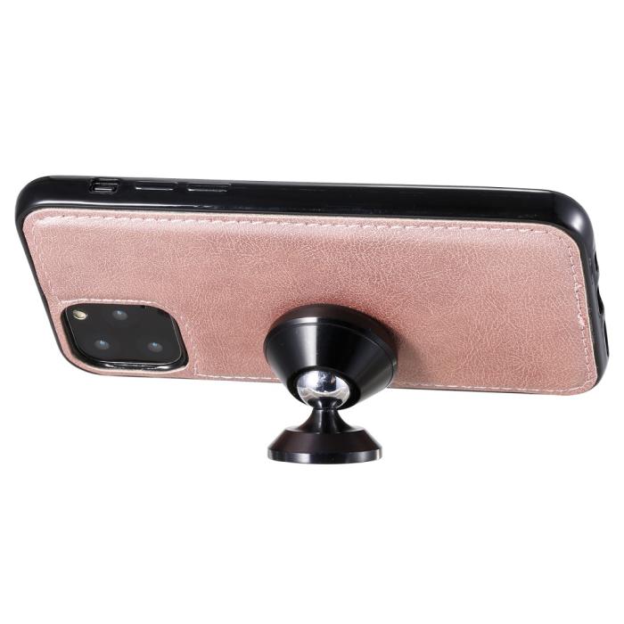 Bild 4, iPhone 11 Pro - Plånboksfodral / Magnet Skal - Roséguld