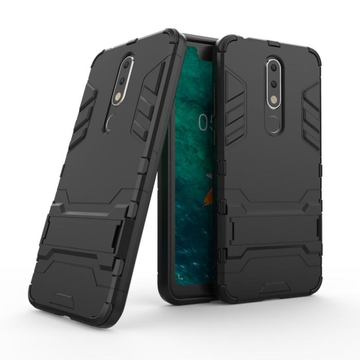 Bild 1, Nokia 5.1 Plus - Armour Skal - Svart