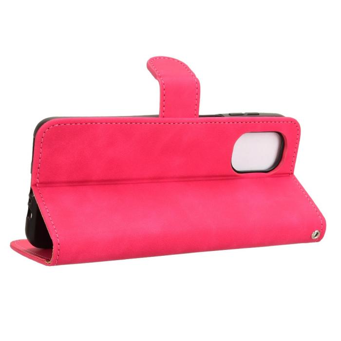 Bild 3, Motorola Moto G55 5G Fodral Läder Rosa