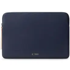 Tech-Protect Laptop Fodral 13-14" Fleece Navy Blue