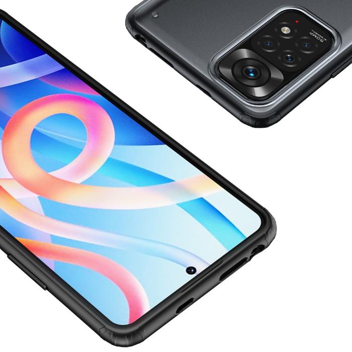 Bild 3, Xiaomi Redmi Note 11 4G Skal Armor Hybrid Matt Blå