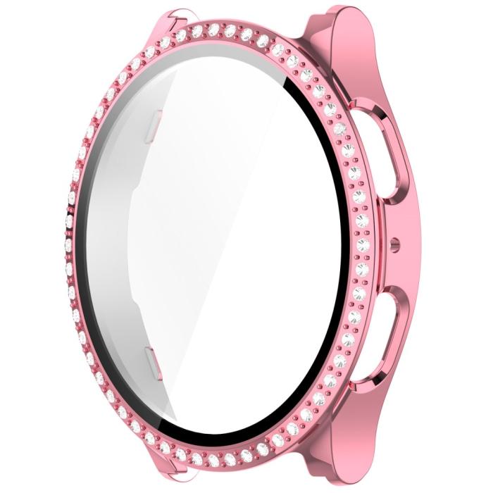 Bild 4, Galaxy Watch 7 44 mm Skal Med Skärmskyddd Strass Rosa