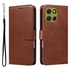 Motorola Moto G86 Power / G86 5G Fodral L&auml;der Brun