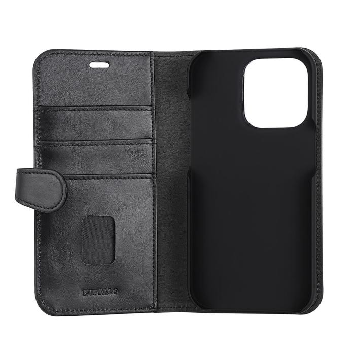Bild 4, Buffalo iPhone 14 Pro Fodral 2in1 Magnet / Skal Svart