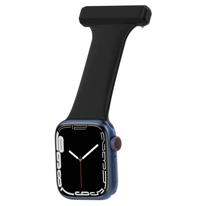Bild 4, Apple Watch 42/44/45/49 mm Rem Sjuksköterska Svart