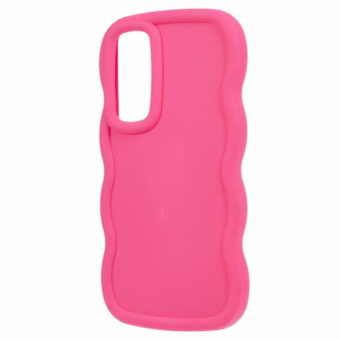 Bild 3, Samsung Galaxy S25 Mobilskal Wavy Rosa