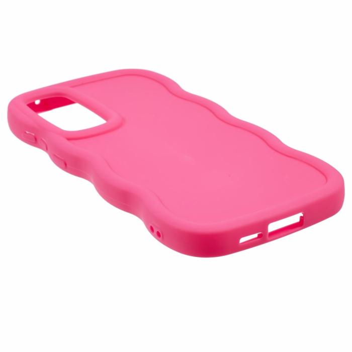 Bild 4, Samsung Galaxy S25 Mobilskal Wavy Rosa