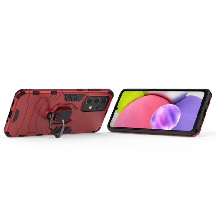 Bild 4, Samsung Galaxy A33 5G Skal Ring Hybrid Röd