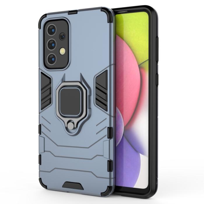 Bild 2, Samsung Galaxy A33 5G Skal Ring Hybrid Navy Blue