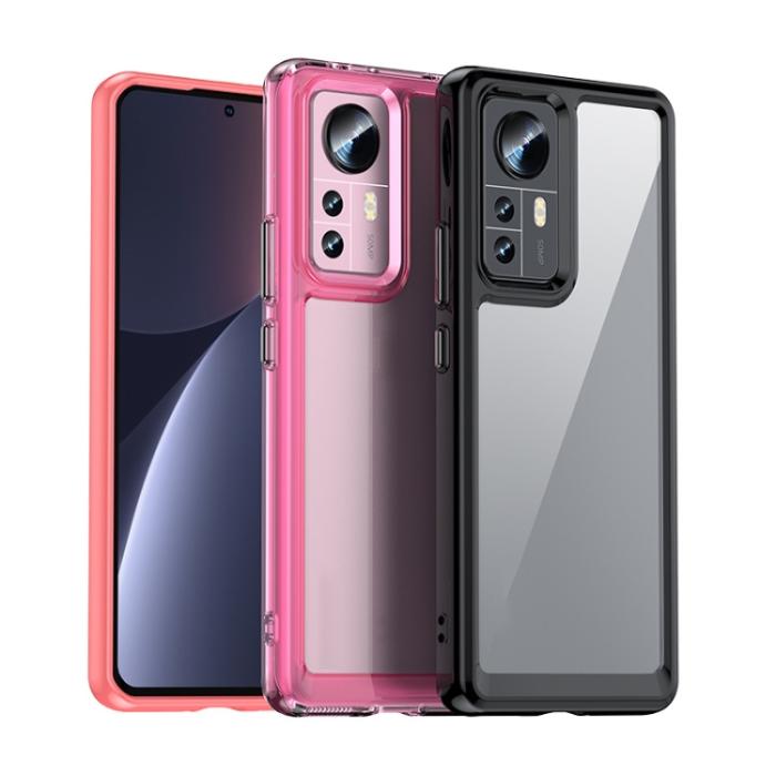 Bild 4, Xiaomi 12 Pro Skal Hybrid Akryl Transparent