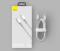 Baseus 2m 100W 5A PD QC USB-C - USB-C Flätad Nylon Kabel - Vit