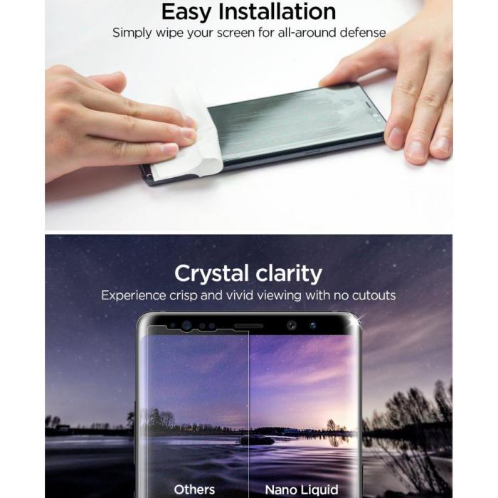 Bild 3, Spigen Screen Protector GLAS.tR Nano Liquid