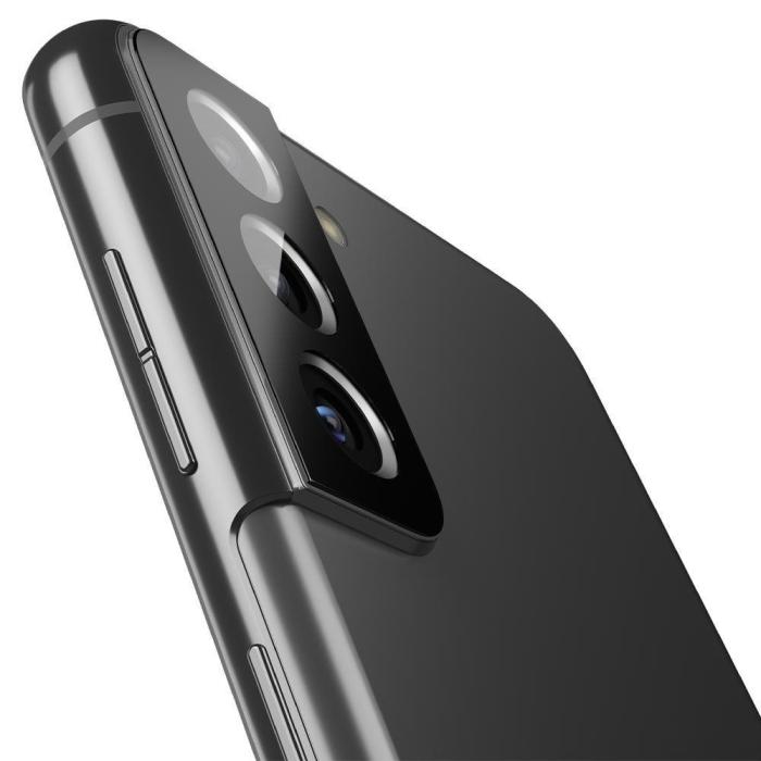 Bild 3, Samsung Galaxy S21 - Spigen 2-PACK Optik GLAS.TR Linsskydd