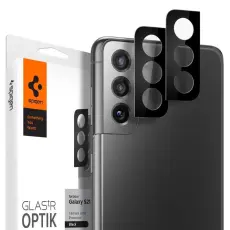 Samsung Galaxy S21 - Spigen 2-PACK Optik GLAS.TR Linsskydd