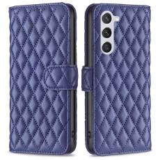 Samsung Galaxy S23 Fodral Diamond Textur Blå