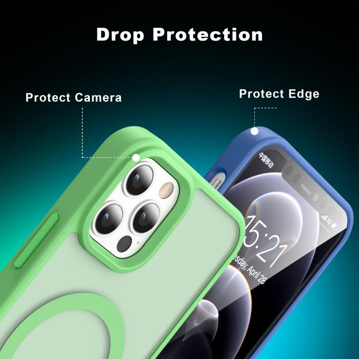 Bild 4, ColorPop iPhone 12 Pro Max Skal CH MagSafe Matt Ljus Lila