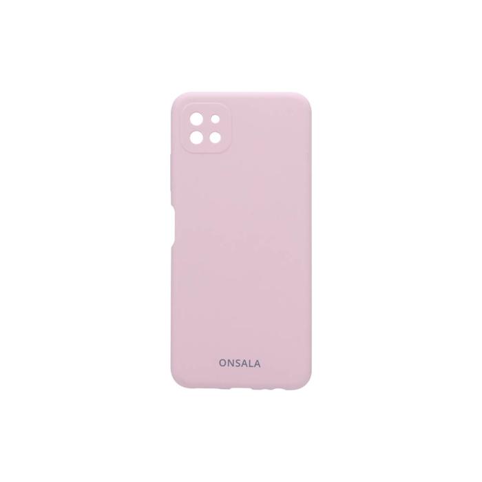 Bild 1, ONSALA Samsung Galaxy A22 5G Mobilskal Silikon Sand Rosa